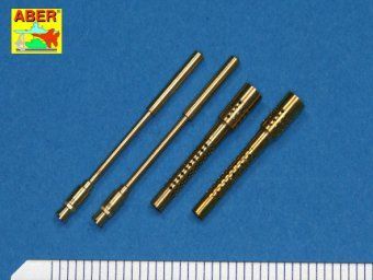 1:24 Set of 2 Barrels for German 13mm Aircraft Machine Guns MG 131