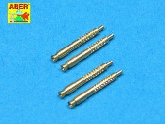 1:32 Set of 4 barrel tips for German 13 mm MG 131 aircraft machine gun
