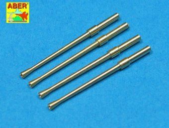1:32 Set of 4 barrels for Japanese 20 mm Type 99 aircraft machine cannons