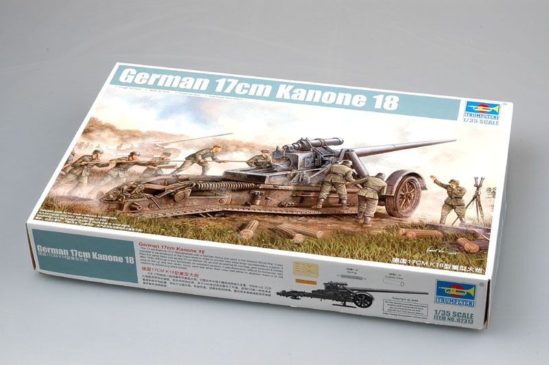 1:35 German 17cm Kanone 18 Heavy Gun
