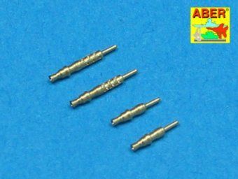 1:48 Set of 4 barrels tips for German 7,92 mm MG 17 aircraft machine guns