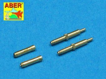 1:48 Set of 2 barrels for German aircraft 30mm machine cannons MK 108 with blast tube