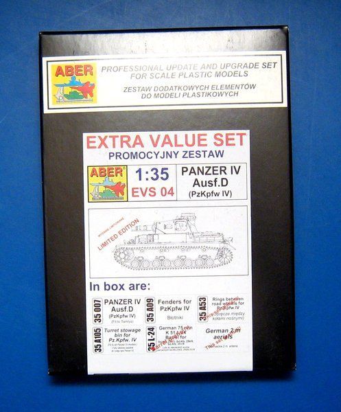 1:35 PANZER IV Ausf.D (PzKpfw IV)