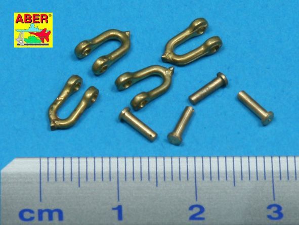 1:35 Early model shackle for Pz.Kpfw.Vpanther x 4pcs