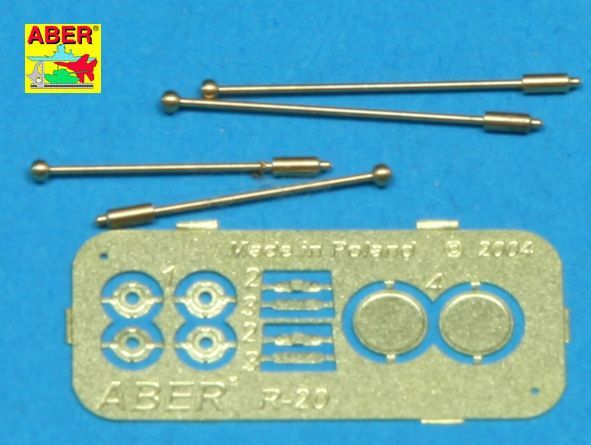 1:35 German with indicators for Sd.Kfz.234 - 4 pcs.
