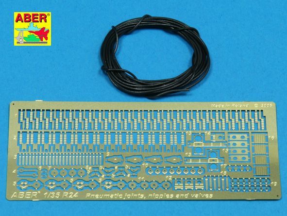 1:35 Pneumatic joints, nipples and valves