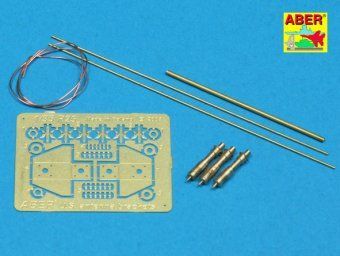 1:35 US antenna and brackets (set of 3 pcs,)