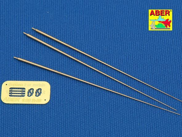 1:35 German 2m antenna rods (set of 3 pcs.)