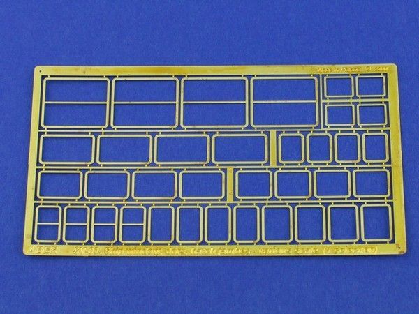 Windows, doors, hatch jambes various scales (first selection)