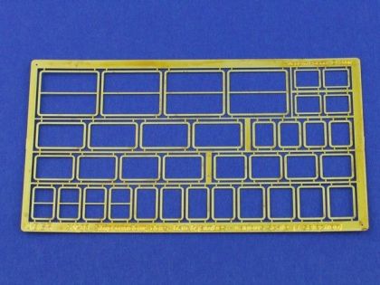 Windows, doors, hatch jambes various scales (first selection)