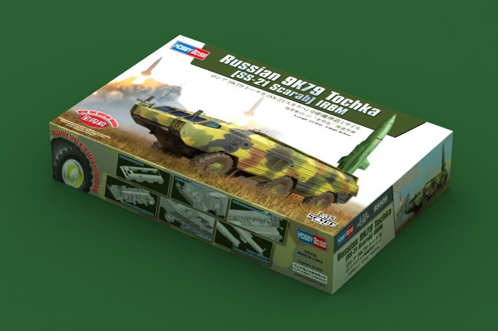 1:35 Russian 9K79 Tochka (SS-21 Scarab) IRBM