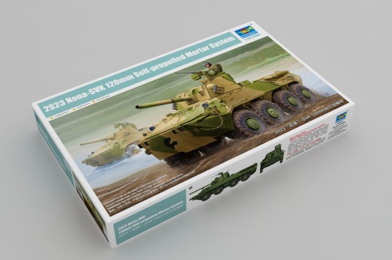 1:35 2S23 Nona-SVK 120mm Self-propelled Mortar System