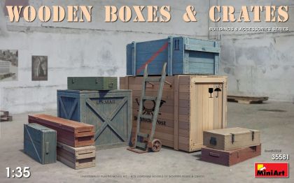 1:35 WOODEN BOXES & CRATES