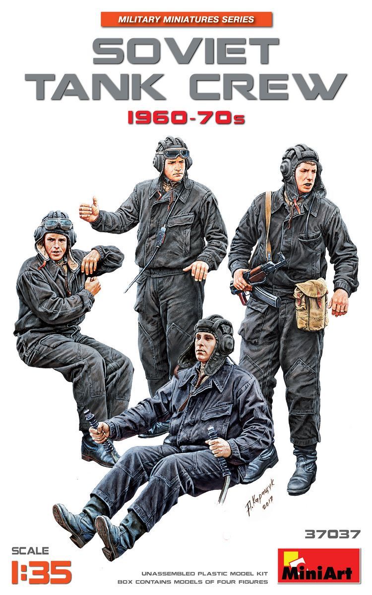 1:35 SOVIET TANK CREW 1960-70s