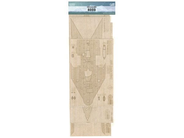 1:200 HMS Hood Wood Deck for Trupeter