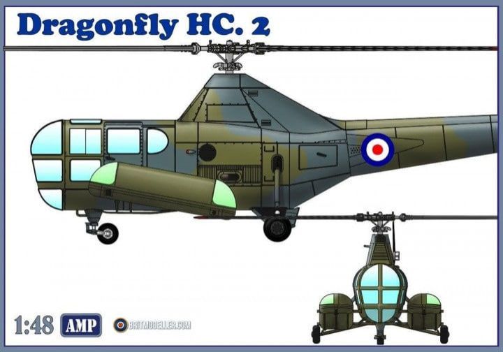 1:48 Dragonfly HC.2 Helicopter Rescue
