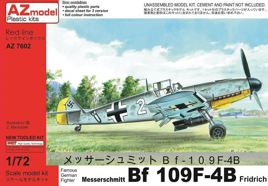1:72 Bf 109F-4B Bomber Fridrich