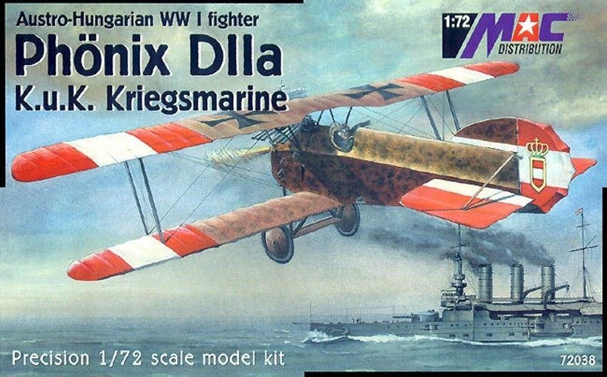 1:72 Phďż˝nix D.II a K.u.K. Kriegsmarine