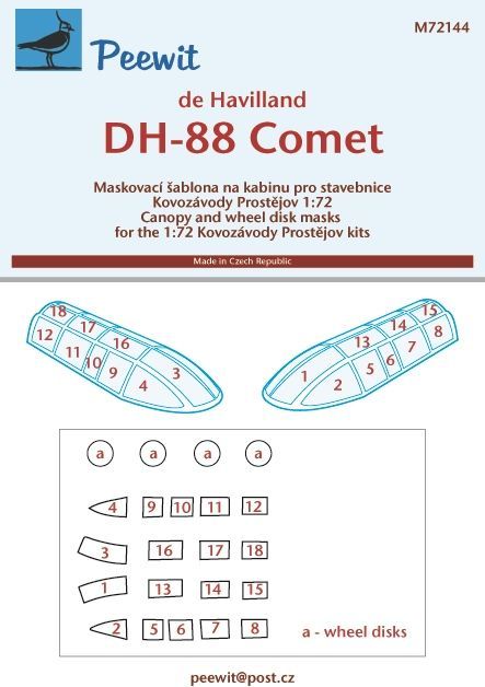 1:72 de Havilland DH-88 Comet