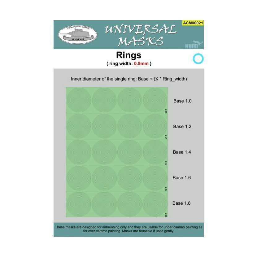 Rings - kroužky (ring width:0,9mm)