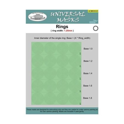 Rings - kroužky (ring width:1,25mm)