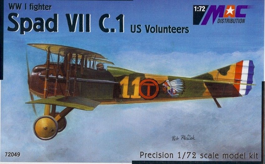 1:72 Spad VII C.1 US Volunteers