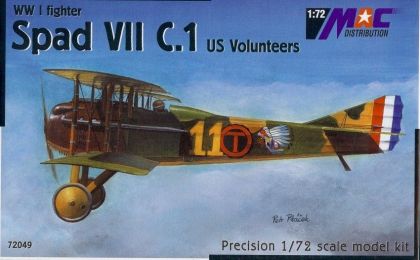 1:72 Spad VII C.1 US Volunteers