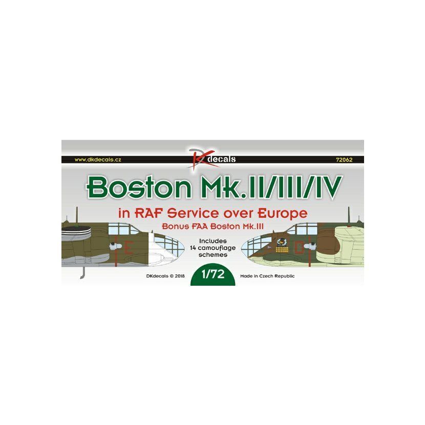 1:72 Boston Mk.II/III/IV in RAF service over Europe