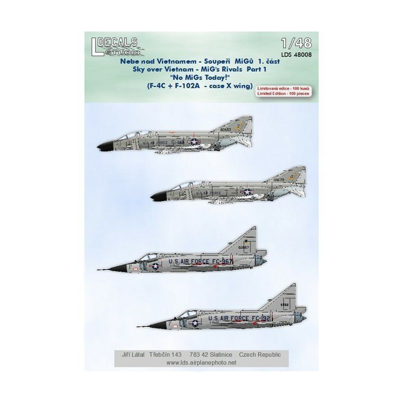 1:48 Sky over Vietnam - MIGs Rivals Part 1 (F-4C a F-102A)