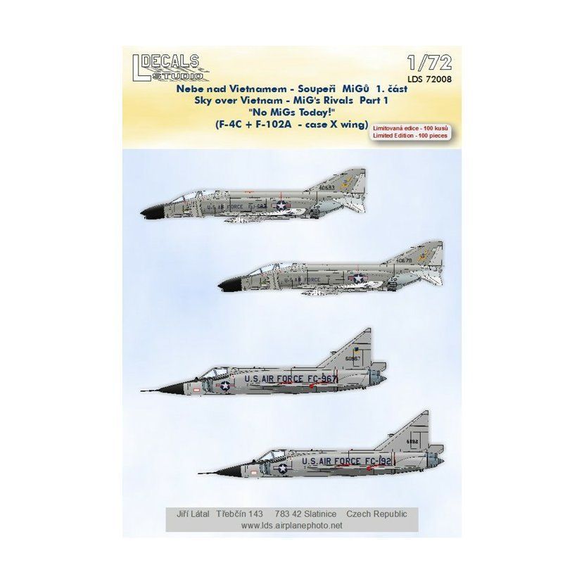 1:72 Sky over Vietnam - MiGs Rivals Part 1 (F-4C + F-102A)