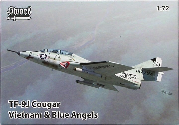 1:72 TF-9J Cougar Vietnam & Blue Angels
