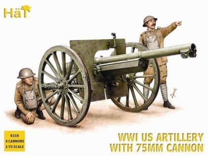 1:72 WW1 US Artillery