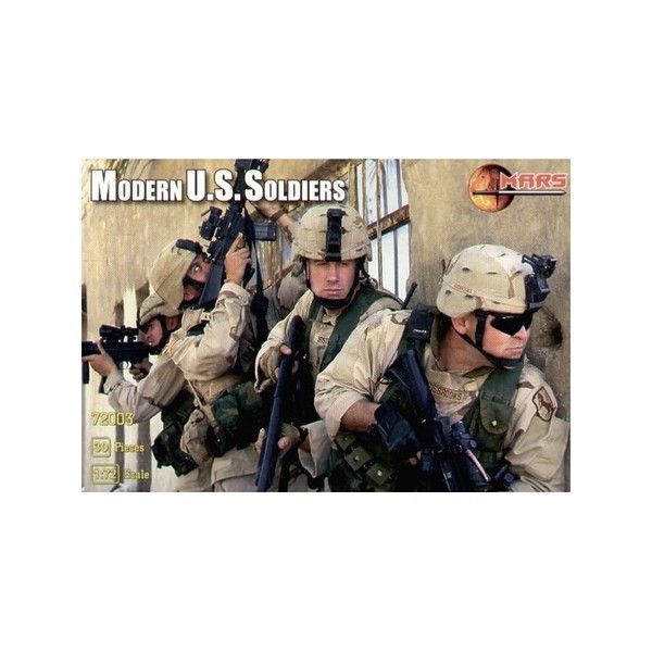 1:72 MODERN US SOLDIERS (30 figs)