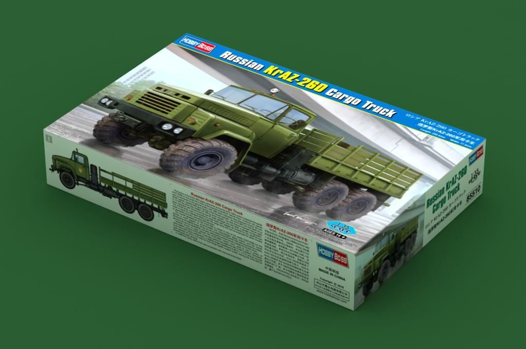 1:35 Russian KrAZ-260 Cargo Truck