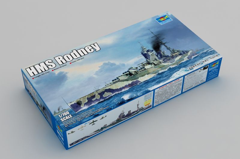 1:700 HMS Rodney