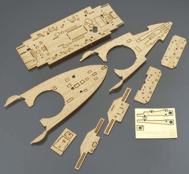 1:350 Wooden Deck for IJN Battleship Mikasa