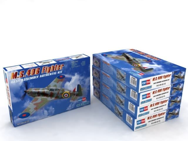 1:72 French MS.406 Fighter