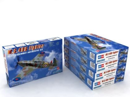 1:72 French MS.406 Fighter