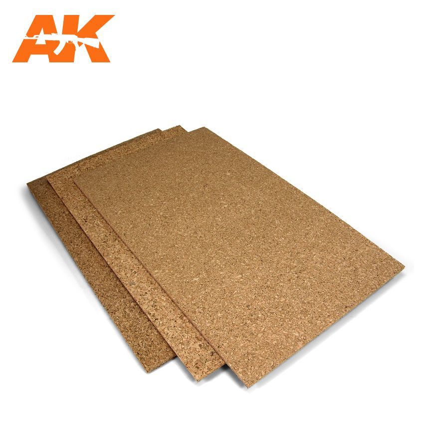 CORK SHEET – COARSE GRAINED 200X300X2MM