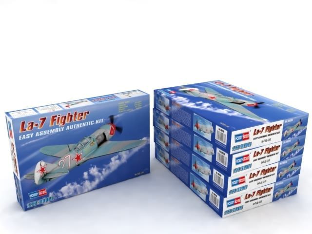 1:72 Russian La-7 Fighter