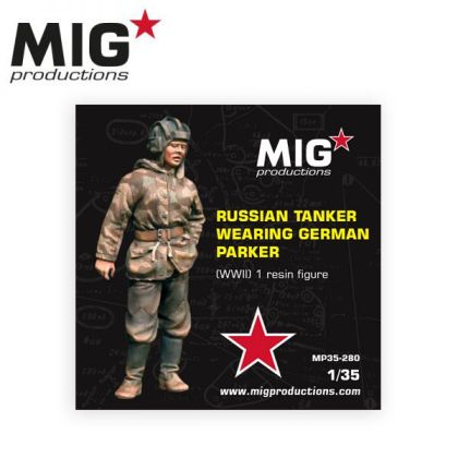 1:35 RUSSIAN TANKER WEARING GERMAN PARKER