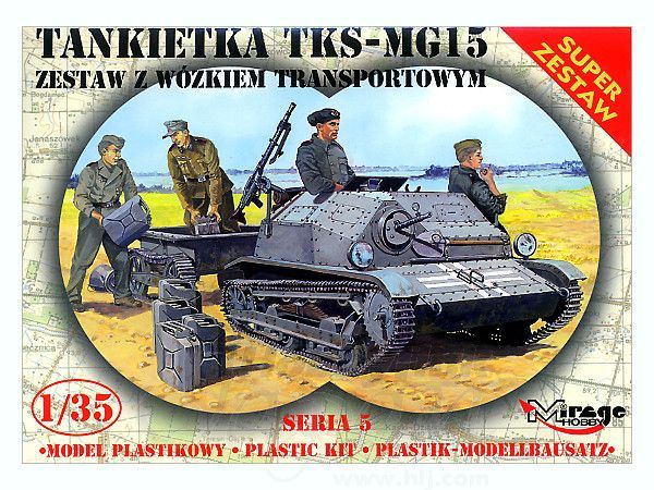 1:35 TKS/MG 15 + Universal Transport Vehicle