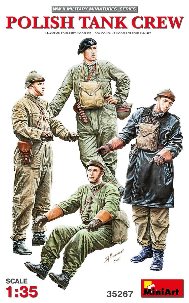1:35 POLISH TANK CREW