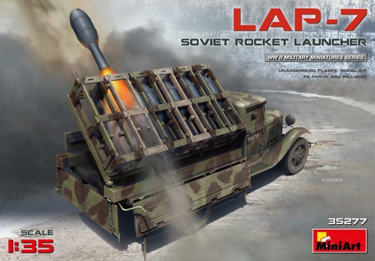 1:35 SOVIET ROCKET LAUNCHER LAP-7