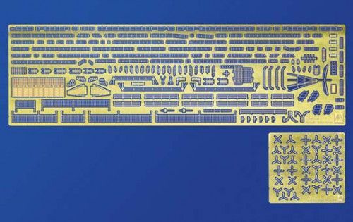 1:700 IJN Aircraft Carrier Unryu Photo Etched Parts