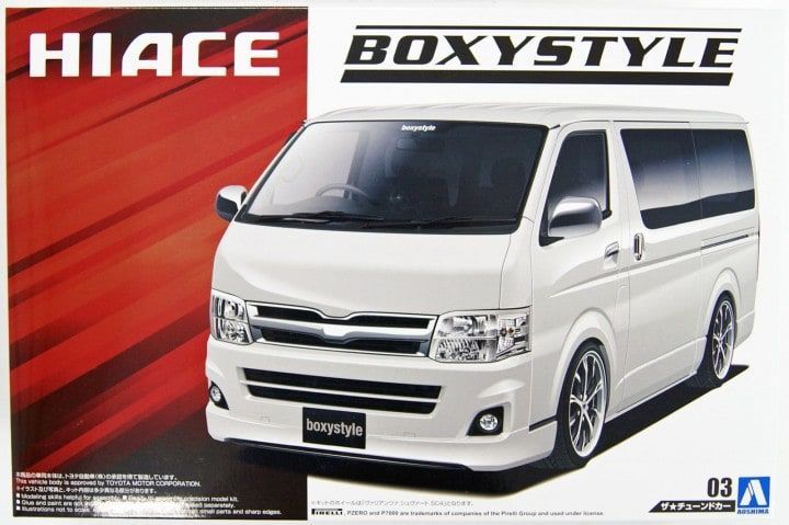 1:24 Boxystyle TRH200V Hiace Super GL '10