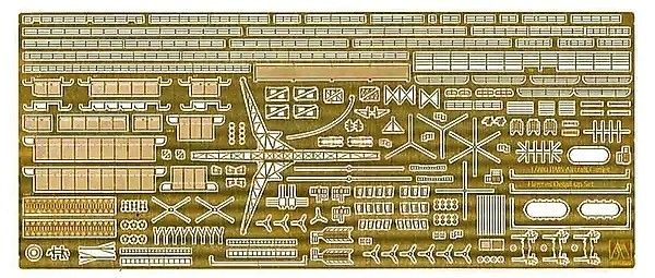 1:700 British Aircraft Carrier HMS Hermes Etching