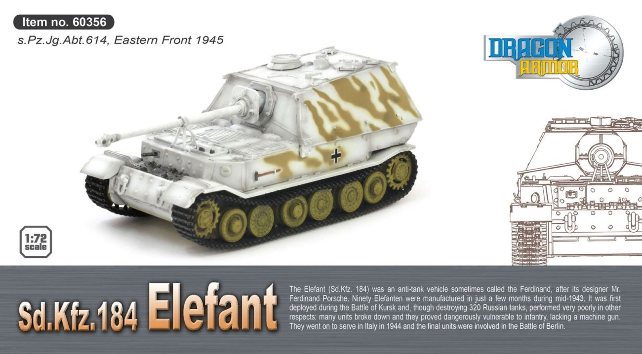 1:72 Sd.Kfz.184 Elefant 1945