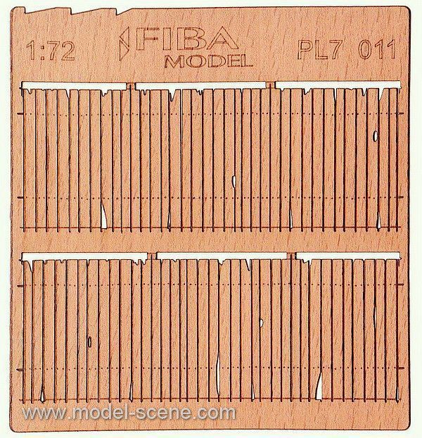 1:72 Prkenná ohrada vylámaná