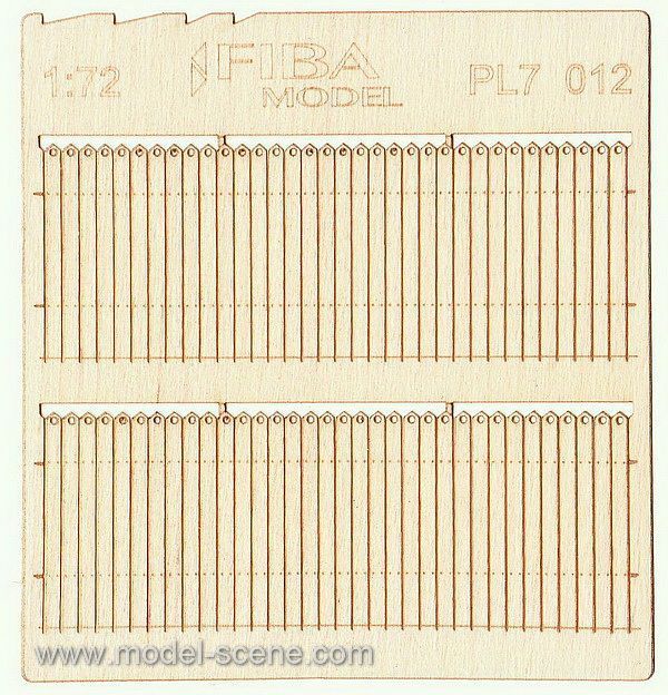 1:72 Prkenná ohrada- zdobené okraje
